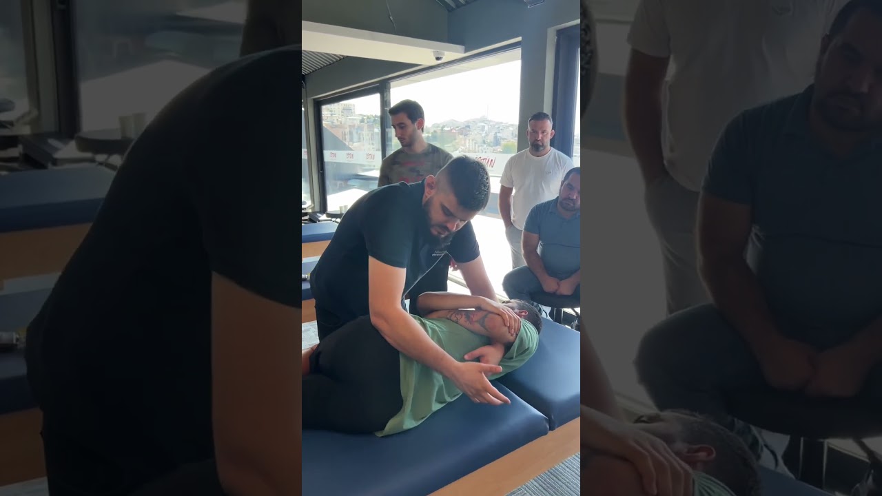The Classical Osteopathic Technique known as the Lumbar Roll #backinjury #Osteopathy #Health