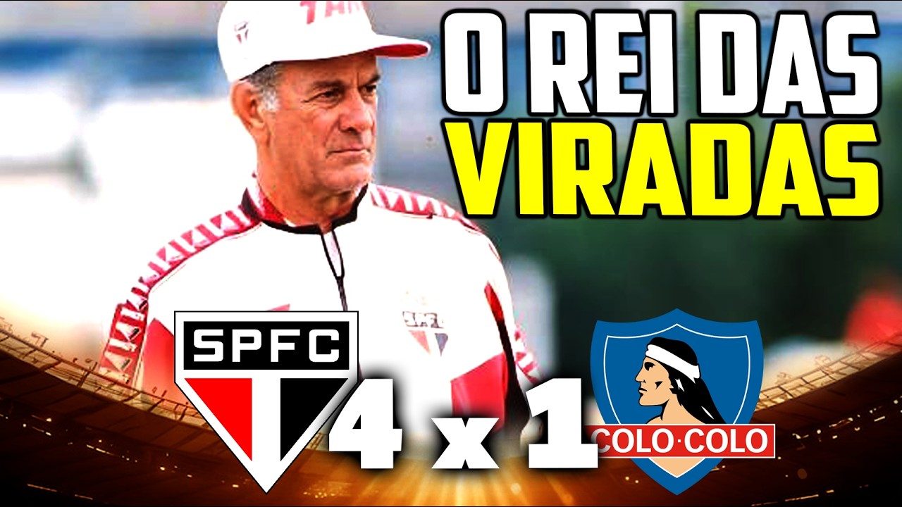 O DIA QUE O SÃO PAULO CONSEGUIU MAIS UMA VIRADA ÉPICA