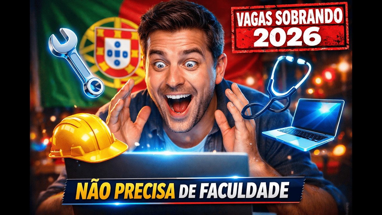 PARE DE ACEITAR MIGALHAS em Portugal: A Verdade Sobre Salários de €4.500 e Vagas Sobrando(Guia 2026)