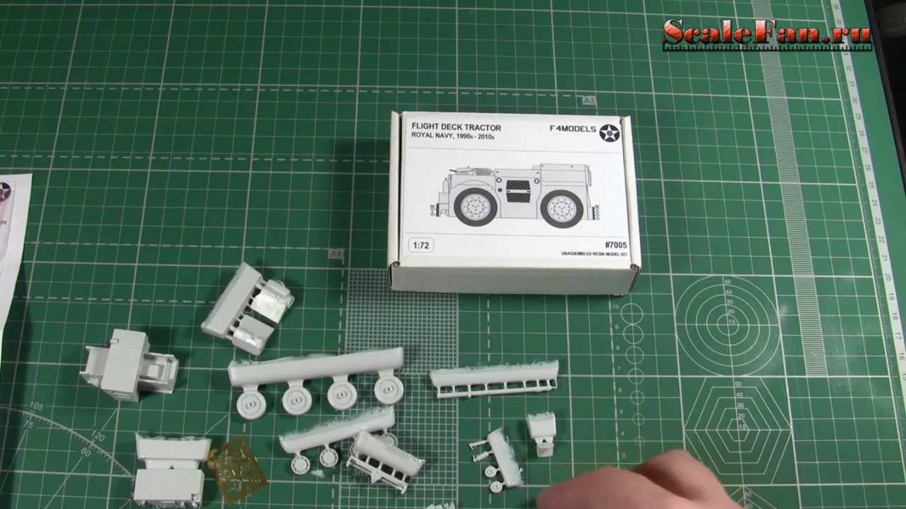 F4MODELS Flight Deck tractor Royal NAVY