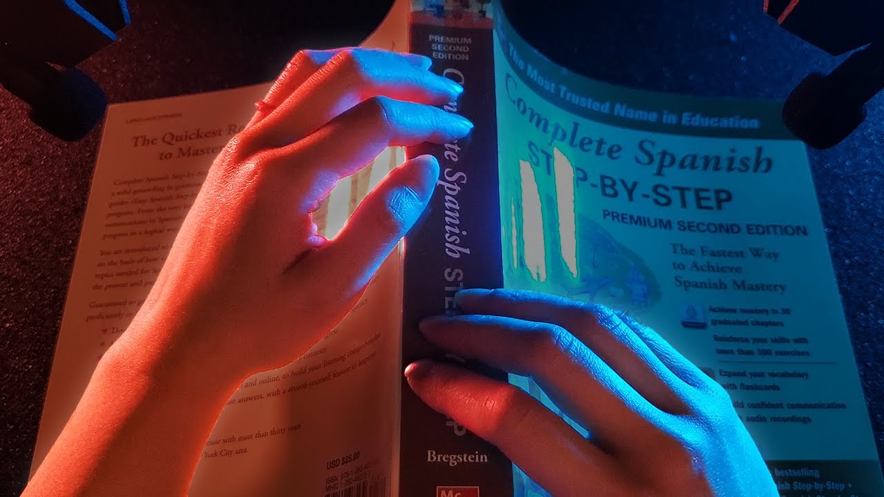 ASMR Addictive Book Spine Tapping, Scratching, & Scratchy Tapping (No Talking)