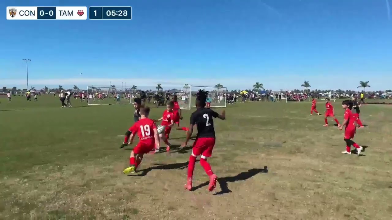 U-11 Boys Elite-Bracket A - Atlanta Concorde Fire vs Tampa Dynamo FC (Final Score 2-2 Tie Game)