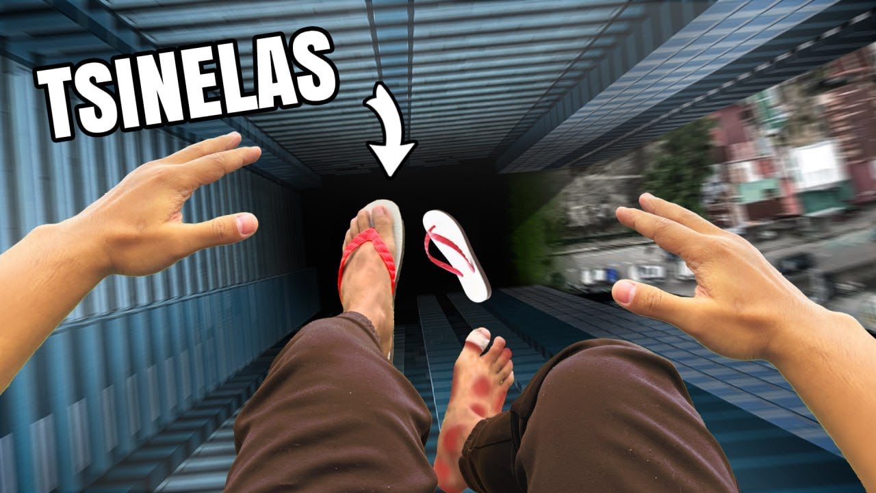 I Tried EXTREME Parkour Gamit Tsinelas!