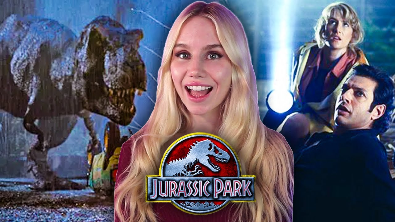Actress Watches Her First Spielberg Movie: Jurassic Park!