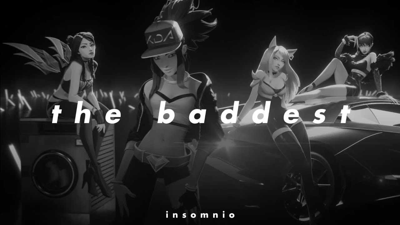 k/da - the baddest (𝒔𝒍𝒐𝒘𝒆𝒅 𝒏 𝒓𝒆𝒗𝒆𝒓𝒃)