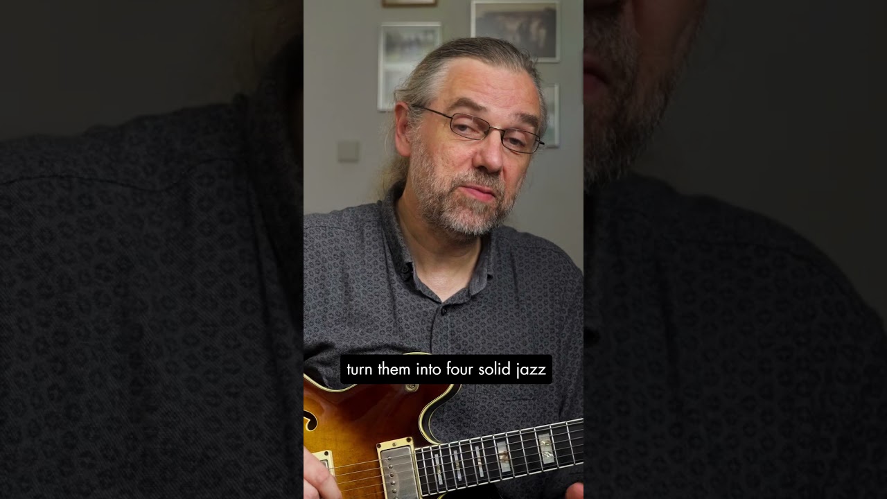 Большинство гитаристов неправильно понимают хроматические ноты 😮 #jazzguitar