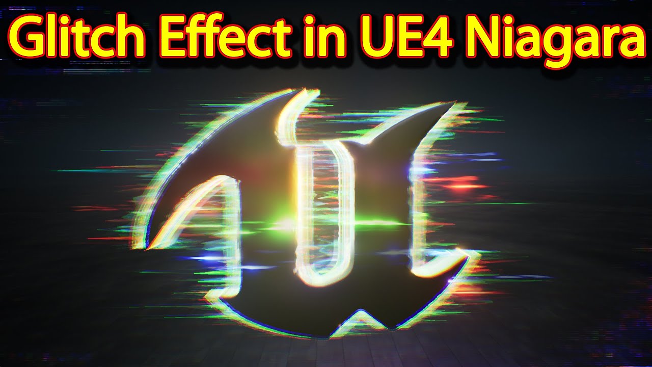 How to Create a Glitch Effect in Unreal Engine (Niagara)
