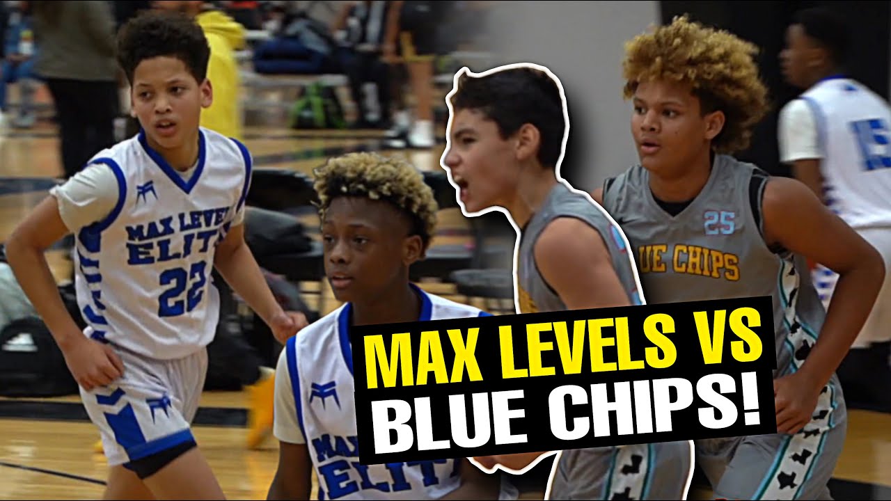 2029 Blue Chips vs Max Levels Elite | Linc Fraizer & Chris Martinez Combined for 37 Points!