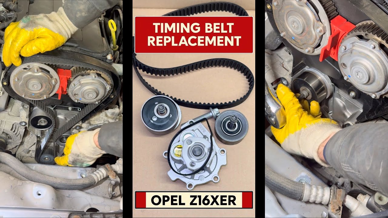 Z16XER Timing Belt Replacement - Full Step-by-Step Guide.