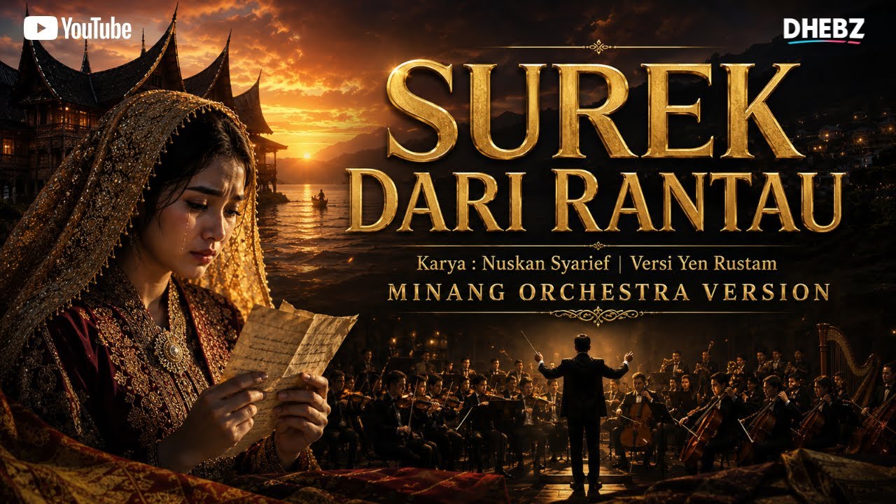 MINANG ORCHESTRA | SUREK DARI RANTAU | YEN RUSTAM | LAGU MINANG LAWAS | NUSKAN SYARIEF