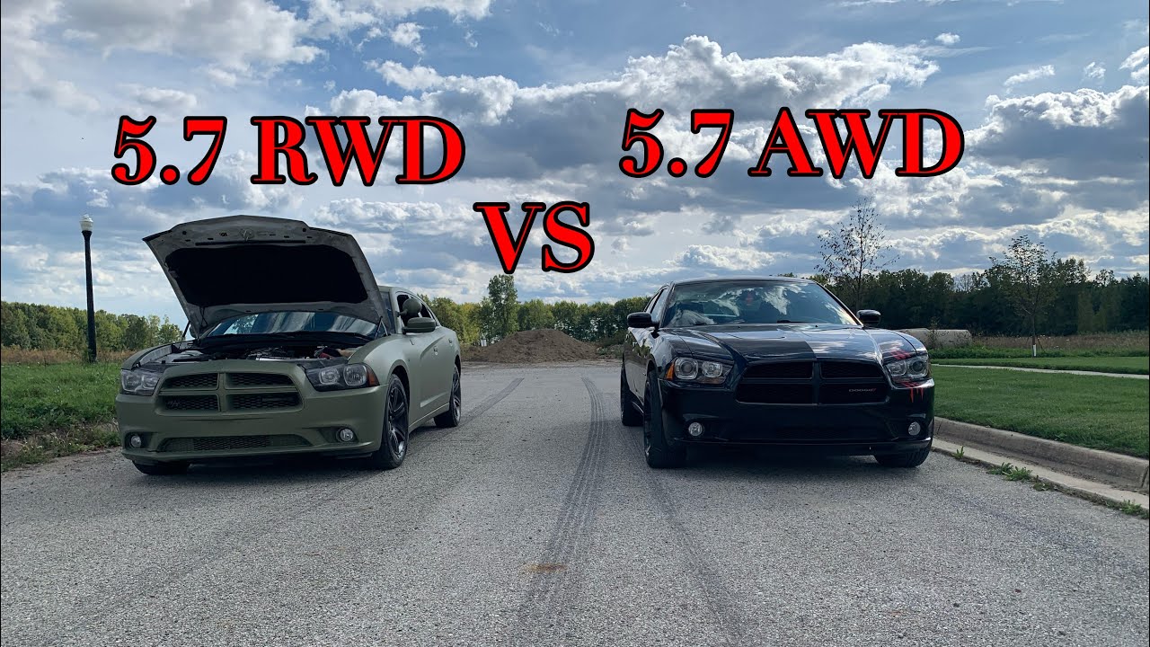 CHARGER RT RWD против CHARGER RT AWD