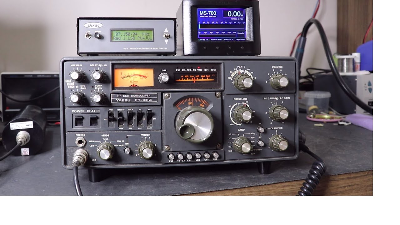 SLS RADIO SERVICE: YAESU FT-101Z. SUBSTITUIÇÃO DOS CAPACITORES DA FONTE E REVISÃO.