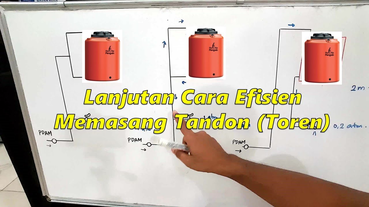 Lanjutan Cara Efisien Memasang Tandon Air (Toren) - Bagian 3/3