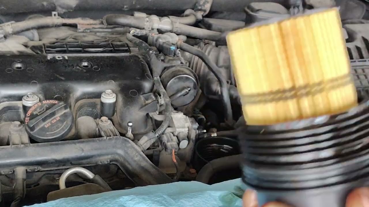 2013-2015 Kia Sorento 3.3 cambio de aceite