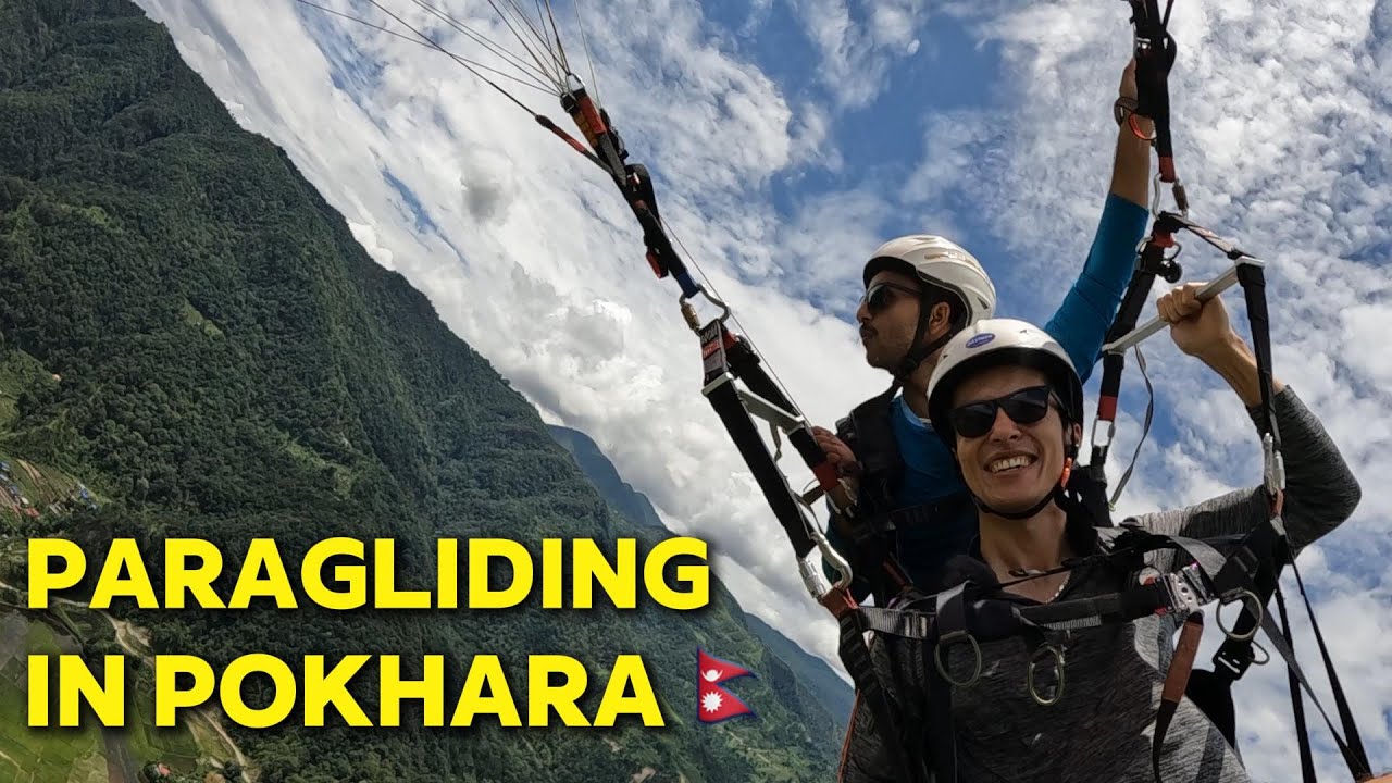 EXTREME Paragliding in Pokhara, Nepal 🇳🇵