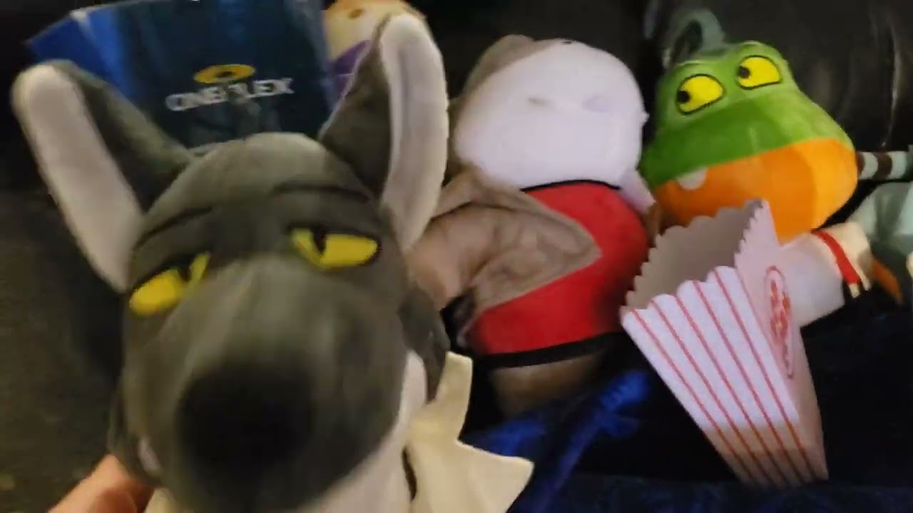 Mr. Wolf, Mr. Snake, Mr. Shark, Mr. Piranha And Ms. Tarantula Watches Their Movie (The Bad Guys)