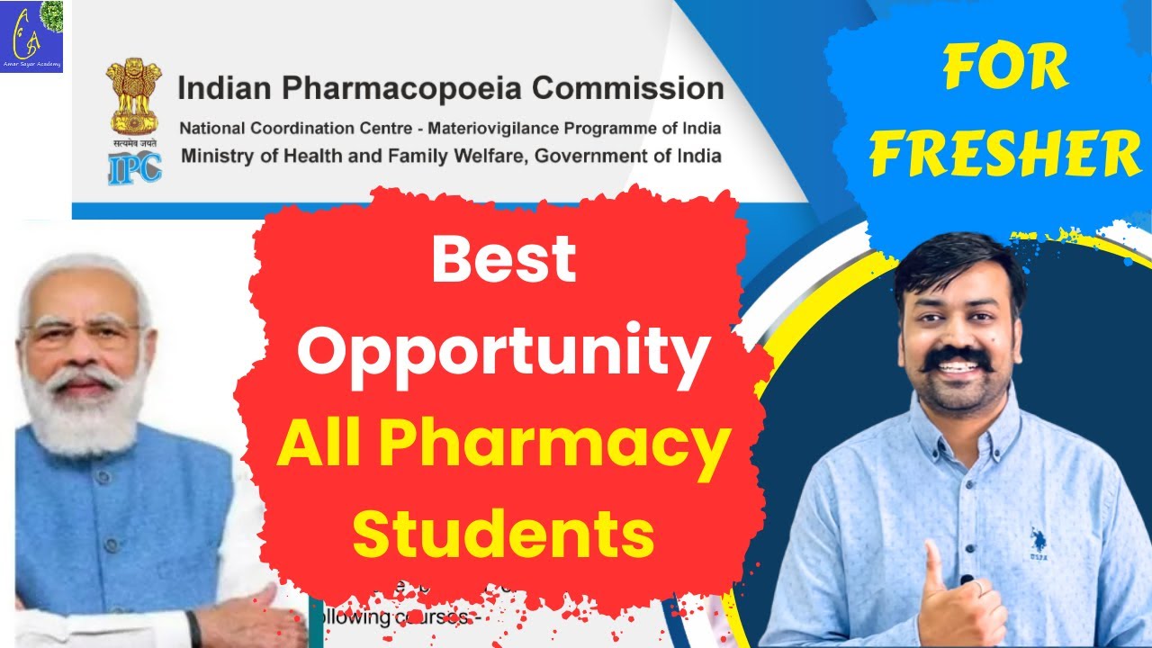 For Fresher Best Opportunity for All Pharmacy Students Internship Opportunity MVPI By IPC
