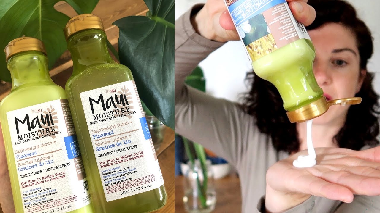Maui Moisture $ Lightweight Curls + Flaxseed Review