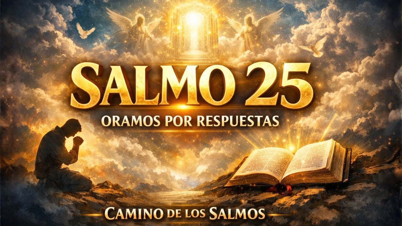 💎 SALMO 25 — ORACIÓN PARA DIRECCIÓN Y RESPUESTAS HOY | Camino de los Salmos