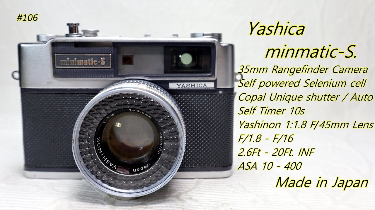Yashica minimatic - S.  1964