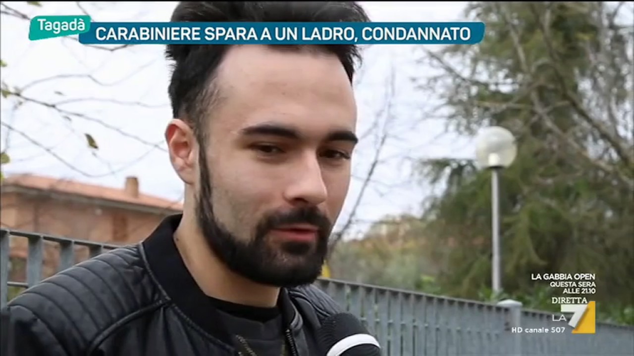 Carabiniere spara a un ladro, condannato