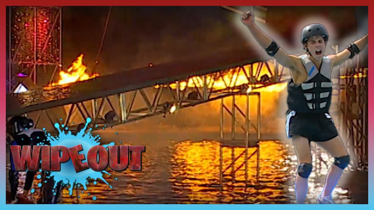 Tom Cruise Lookalike Smashes The Wipeout Zone Time To Beat! | Wipeout
