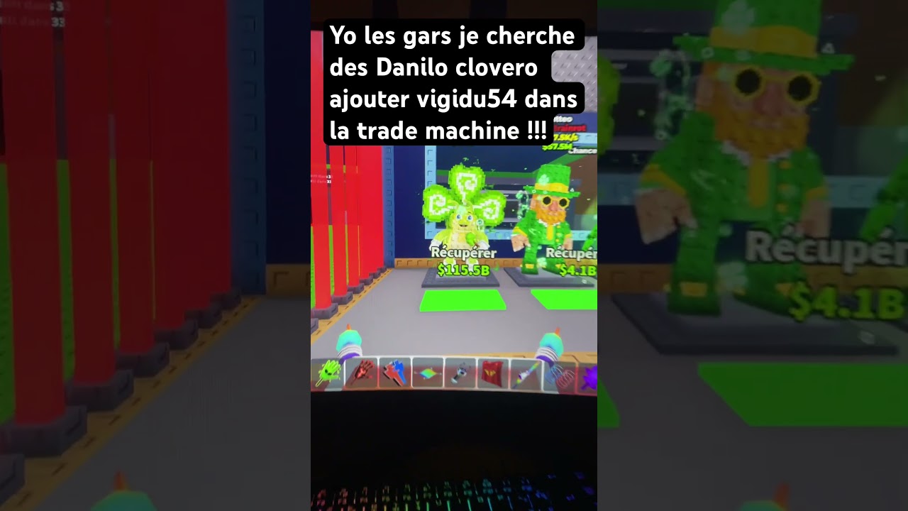 Je cherche des snailo clovero !!!!