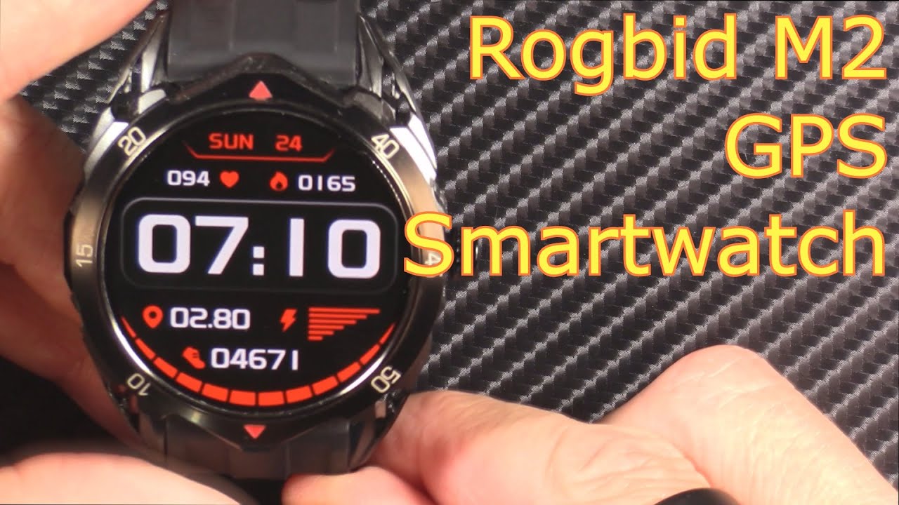 Rogbid M2 Rugged GPS Smartwatch review | World’s 1st Tungsten Steel Military Grade Tough GPS Watch