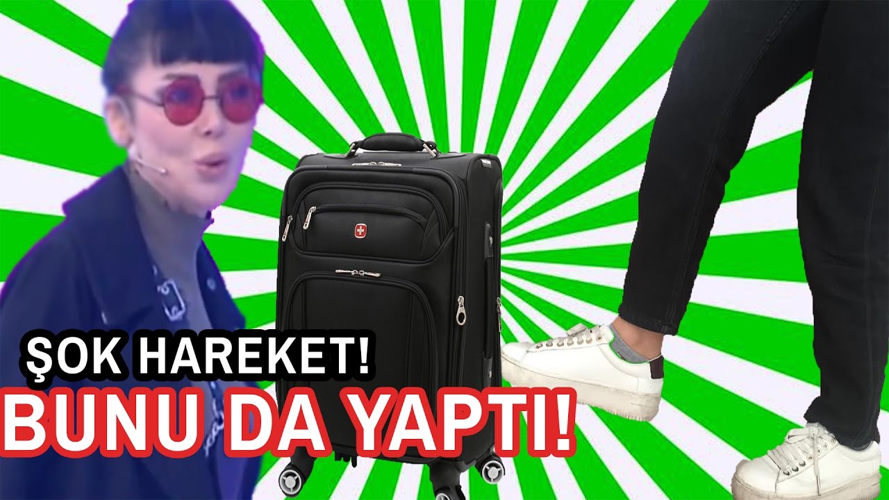 Melek Özçağan , Deniz Saral'ın Bavulunu Tekmeledi Kuliste Olay Çıktı