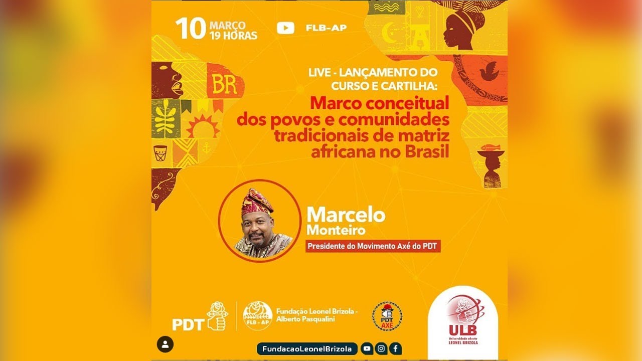 FLB-AP - Lan&ccedil;amento do curso e cartilha - PDT Ax&eacute;