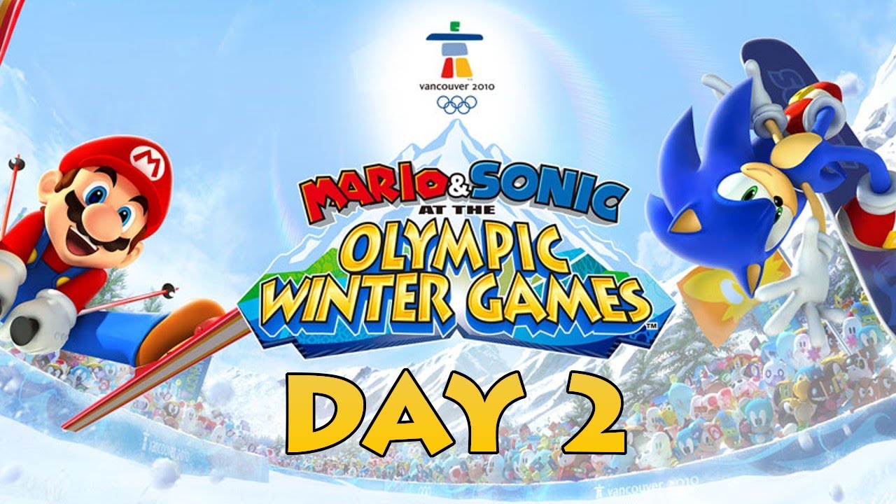 Mario & Sonic at the Olympic Winter Games [DS] (Day 2) - 