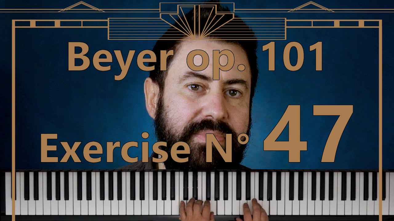 Piano tutorial - Beyer Op. 101 esercizio N° 47