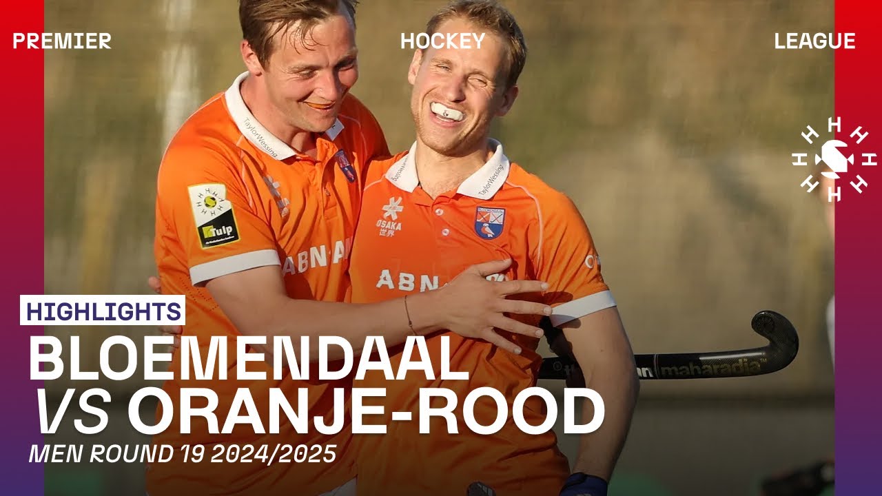 Warmerdam schiet Bloemendaal naar play-offs 🎯 BLO - OR🏑Tulp Hoofdklasse Heren &lsquo;24/&rsquo;25 | Samenvatting