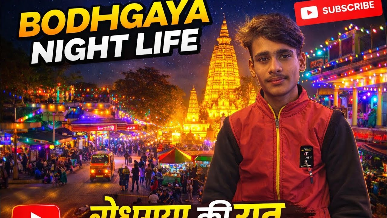 Bodhgaya night life #bodhgaya #surjal #bodhgayatourism