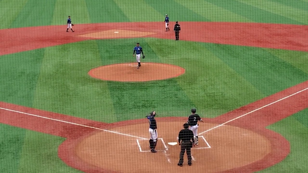 神奈川大学 本間陸斗投手（松本国際高等学校）3者連続奪三振