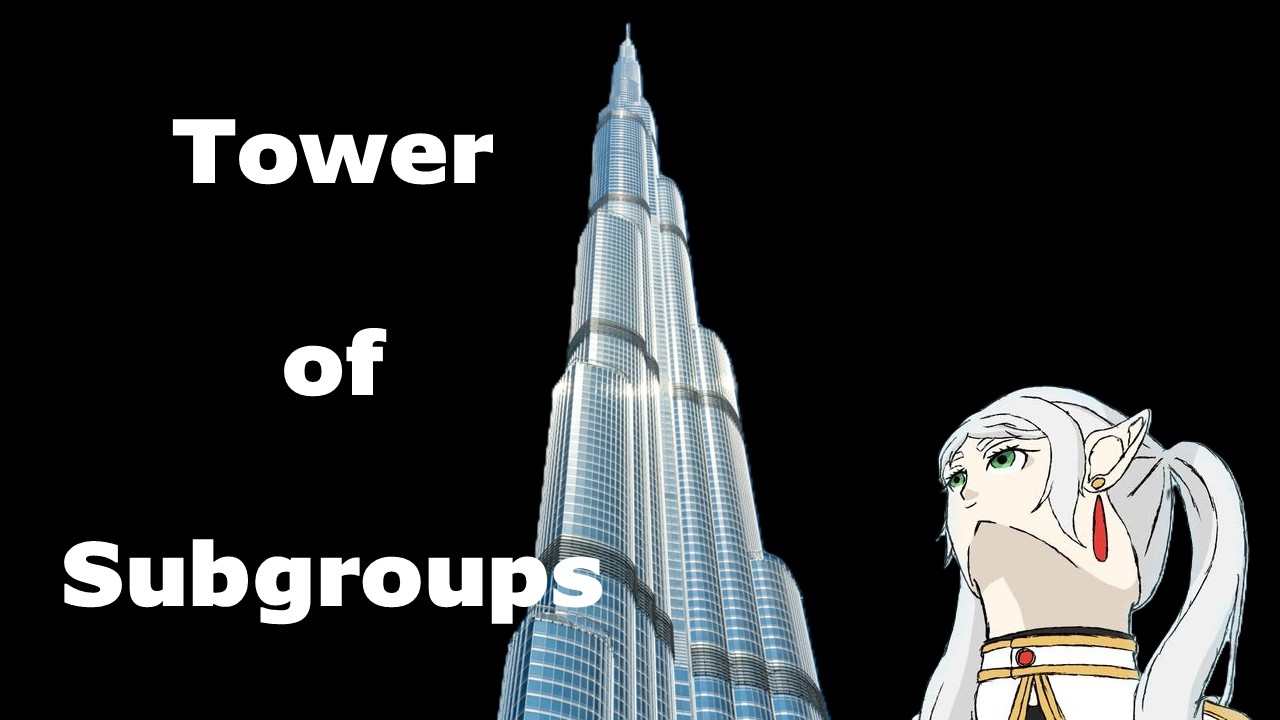 Tower of Subgroups and Its Related Concepts | Algebra (14)