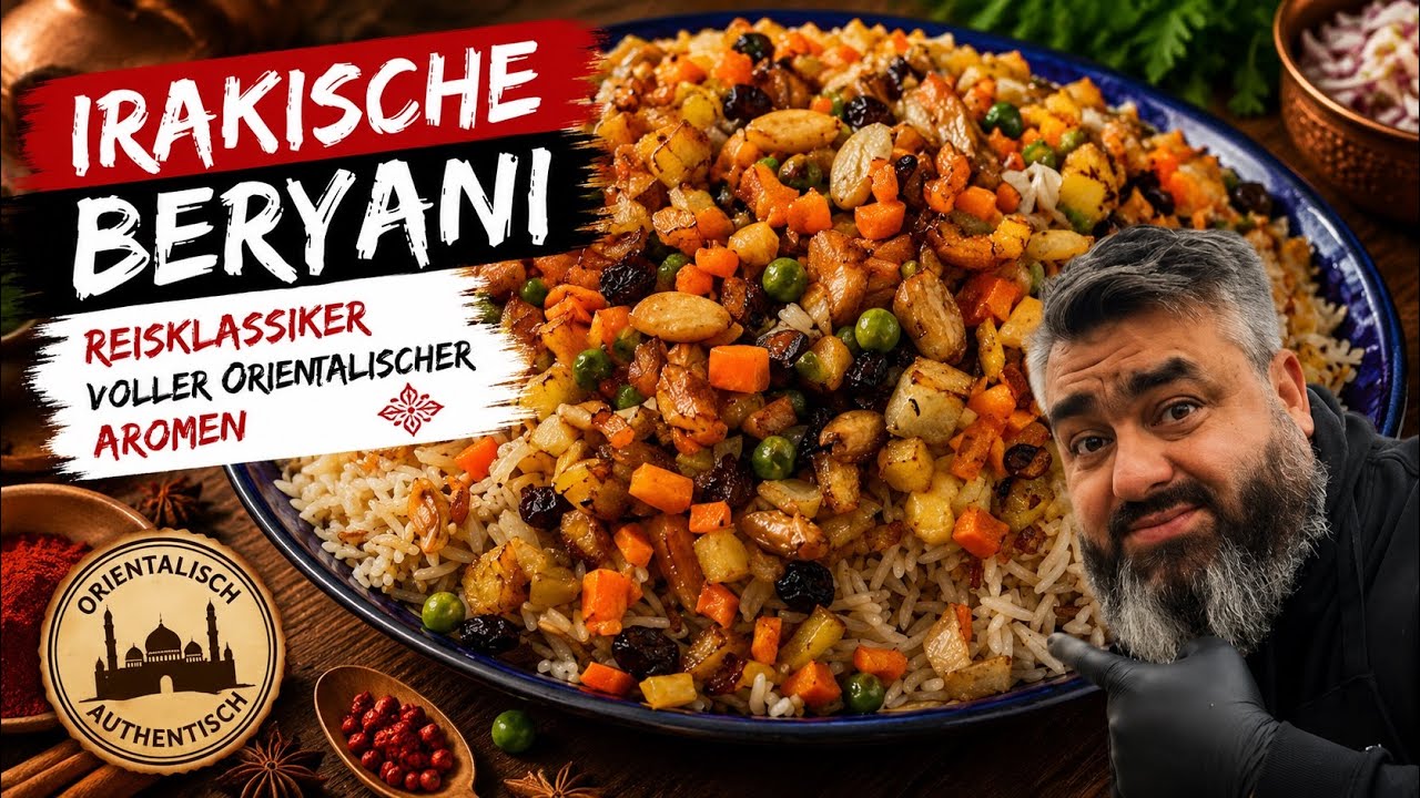 Irakische Beryani – Reisklassiker voller orientalischer Aromen 