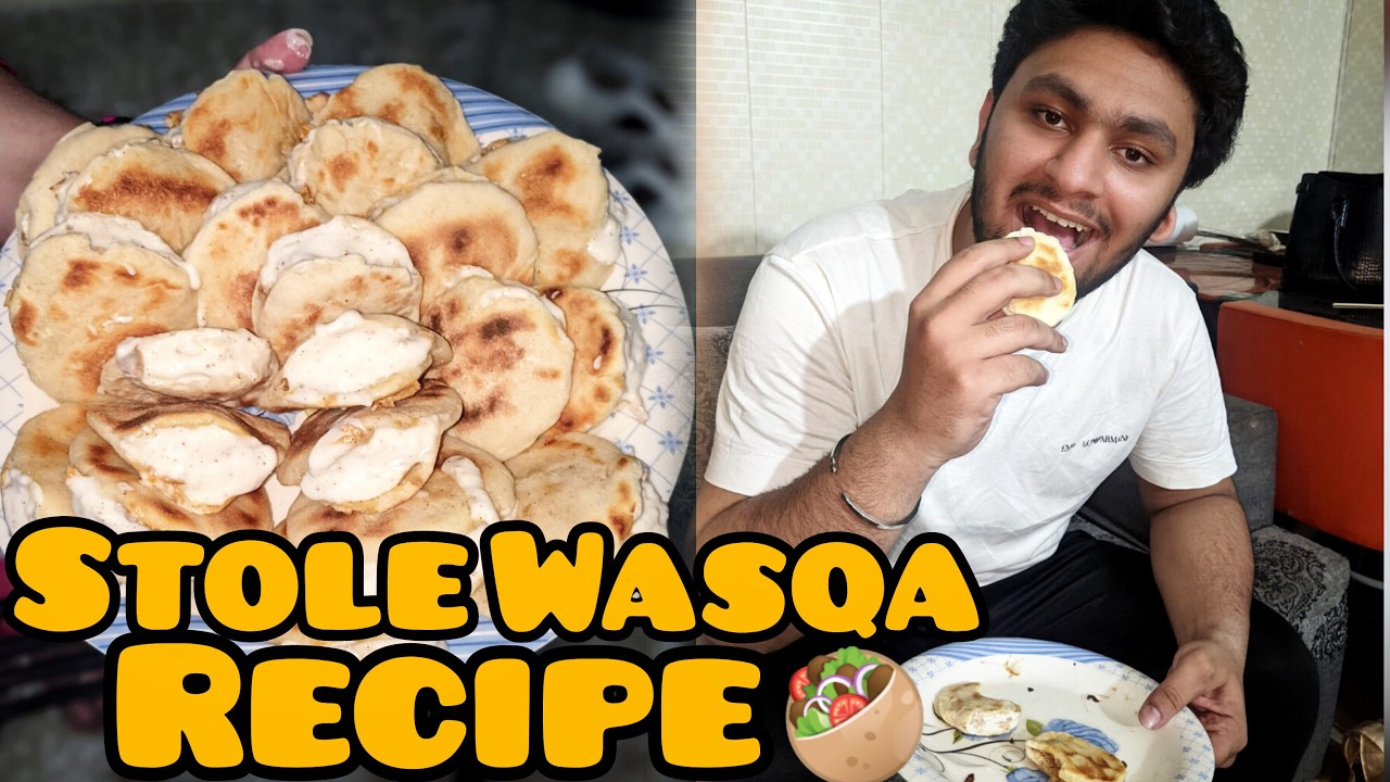 Aoj Bajo Tried New recipe 🤩🌯|| Aoj Bajo na Waska Ki recipe Chura Li😁😝