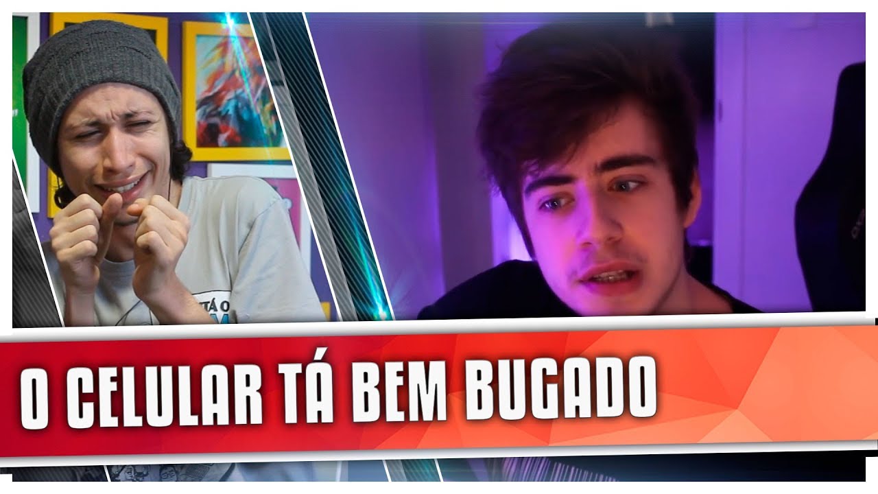 REACT OK TEM ALGO MUITO ERRADO NESSE CELULAR (Cellbit)