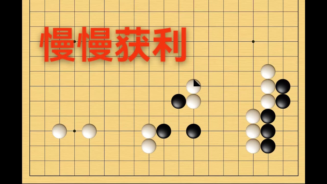 野狐6段，进攻慢慢获利即可