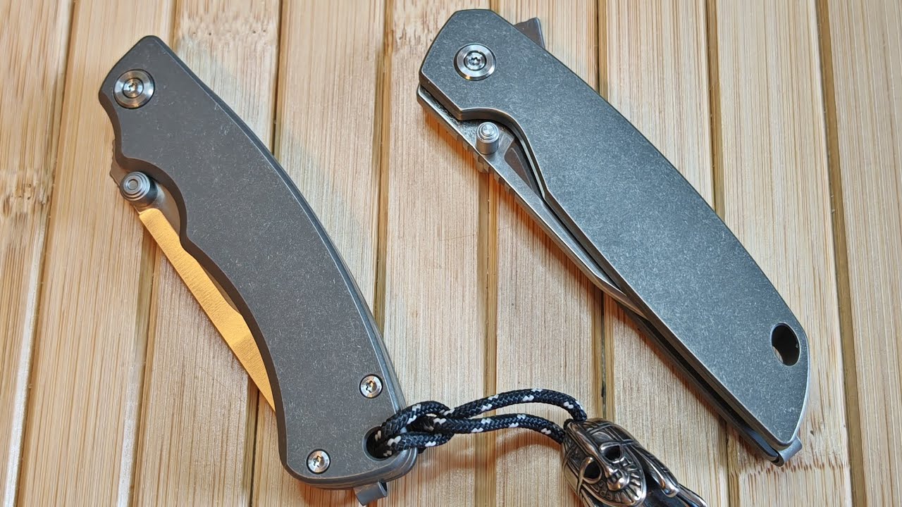 Hoo Knives Dragon 🐉. Современный нож-слип-джойнт шотландского дизайнера Карла Пирсона.