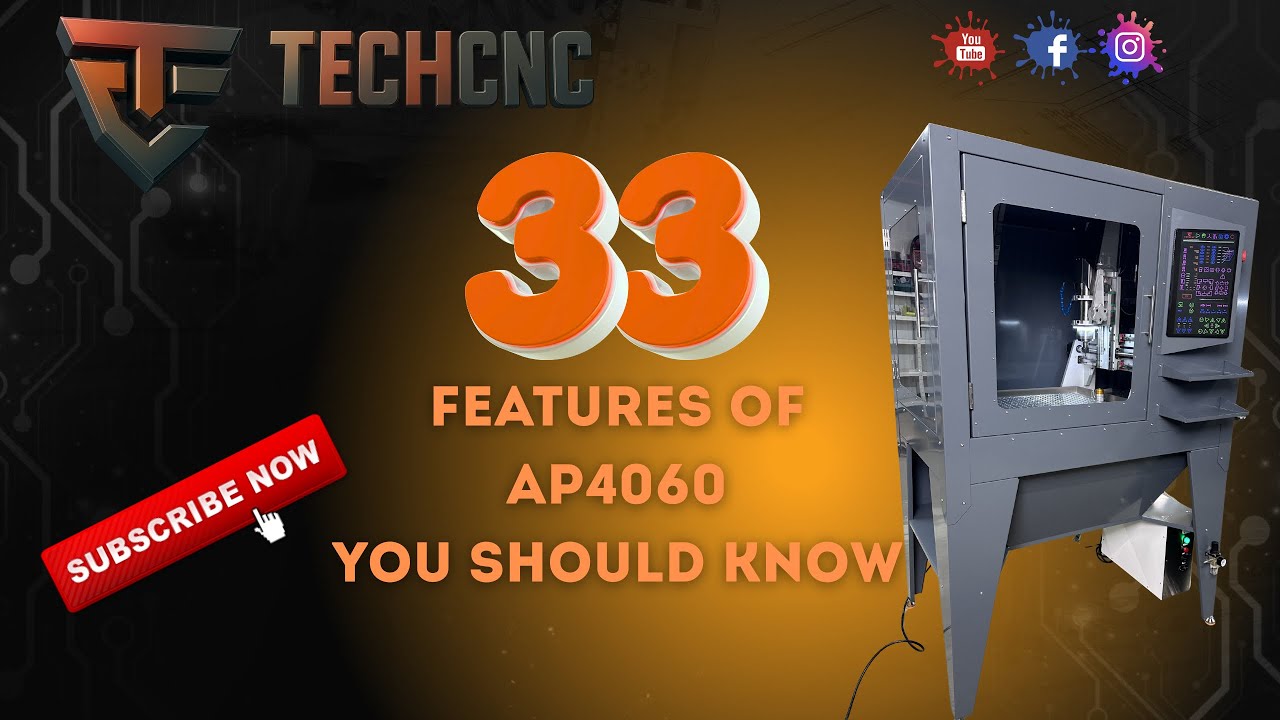 TechCNC AP4060 CNC Router – Full Machine Overview