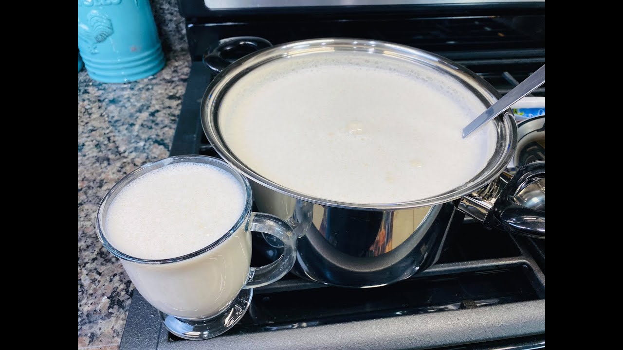 Atole de Arroz con Leche Realmente delicioso