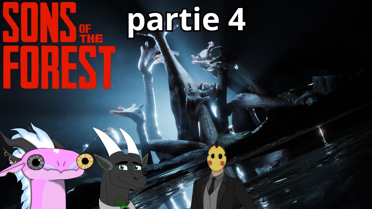 sons of the forest on a trouver une grotte ENORME