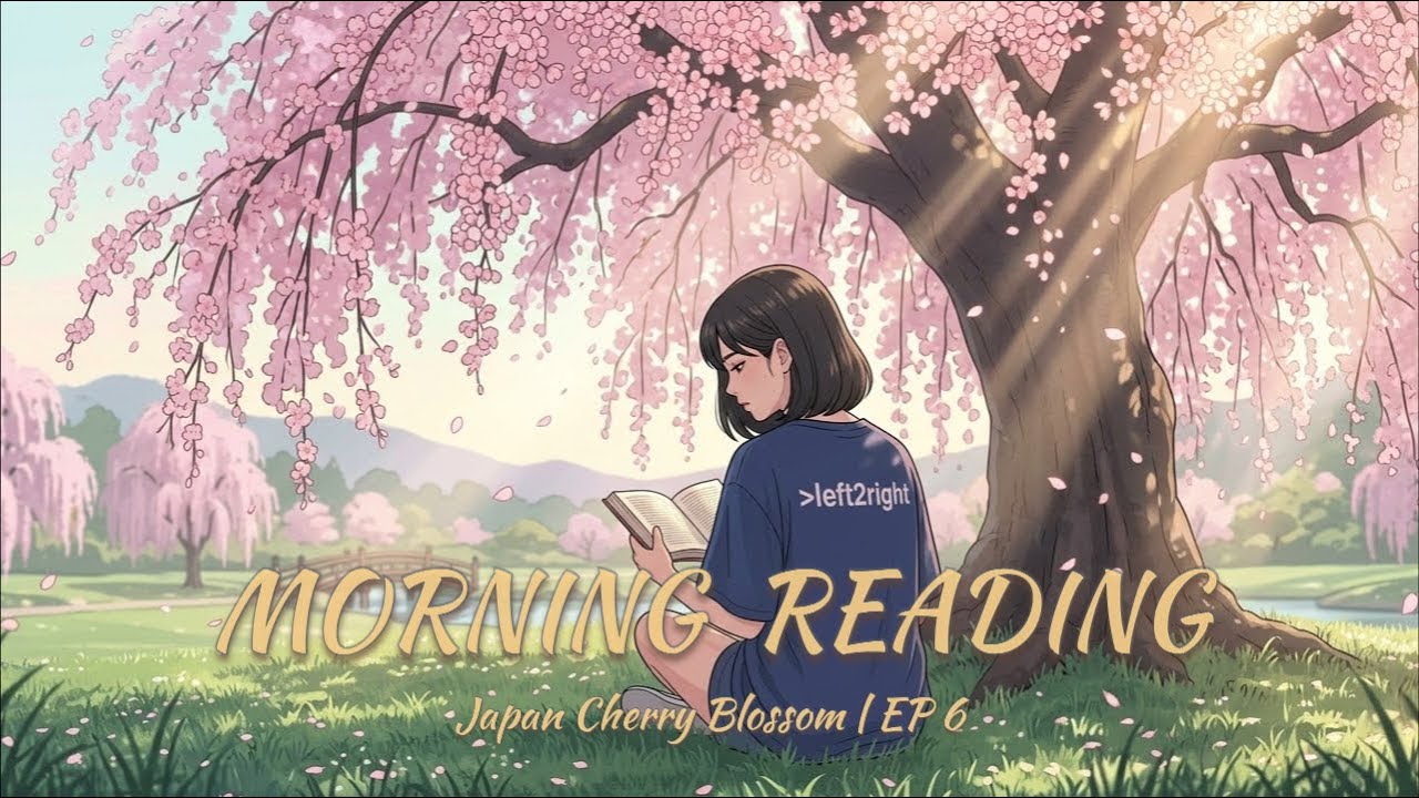 Morning Reading Shidarezakura – Under the Branches [lofi / Japanese Koto and Piano]