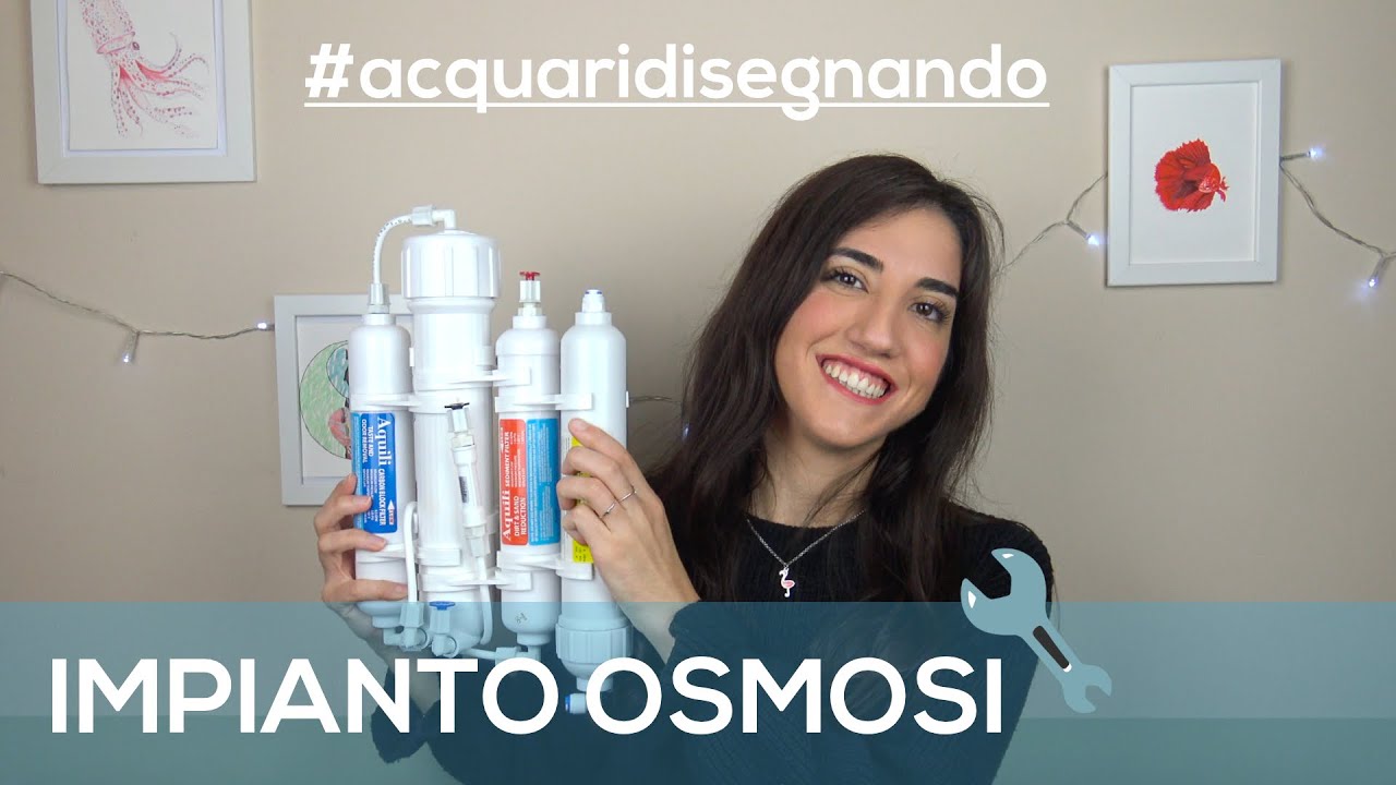 Come funziona un impianto ad osmosi - Montaggio e manutenzione (Aquili)
