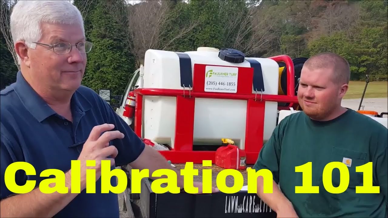 Tank Sprayer Calibration for Weed Control in Lawns