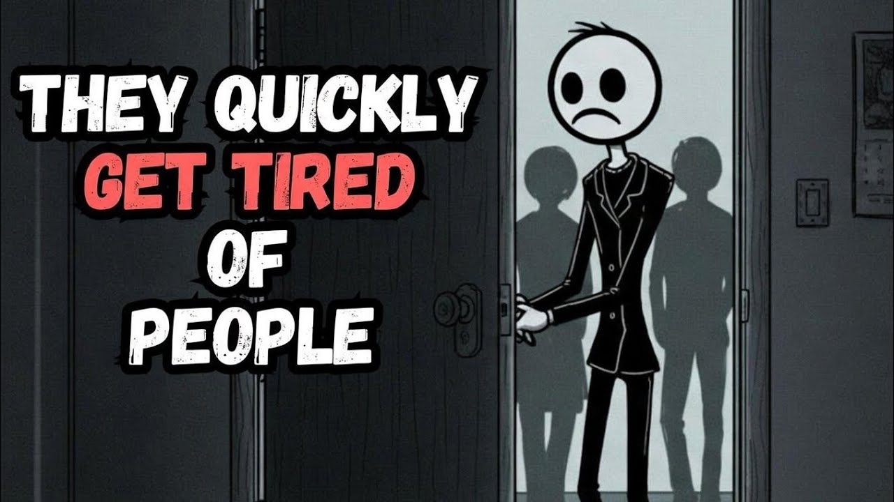 The Phsycology of People who gets Tired - 5 Traits 