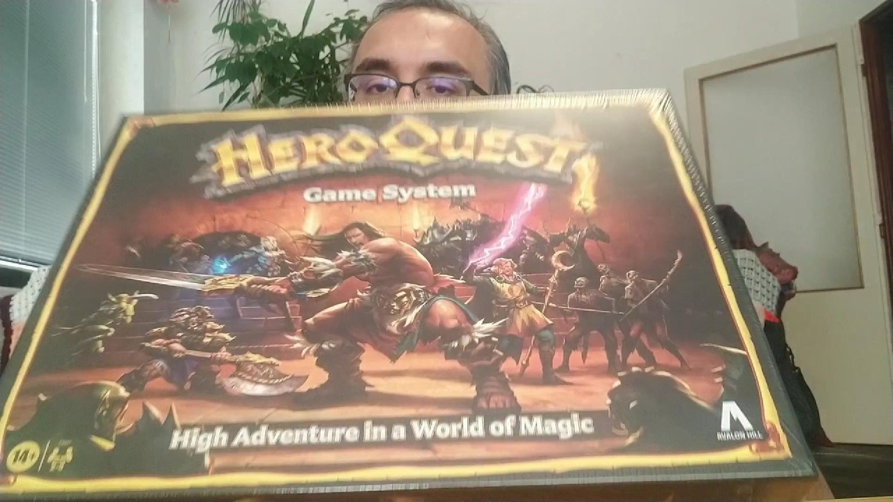 HeroQuest unboxing