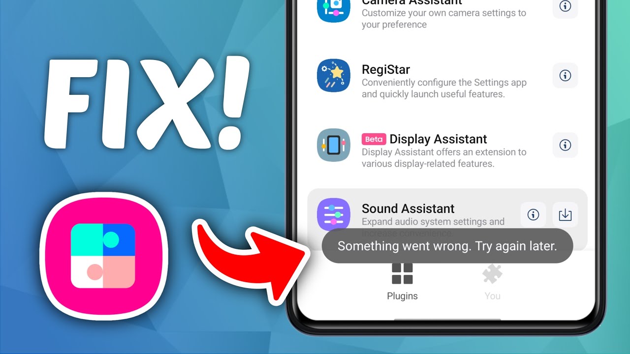How to FIX Something went wrong try again later in GoodLock App
